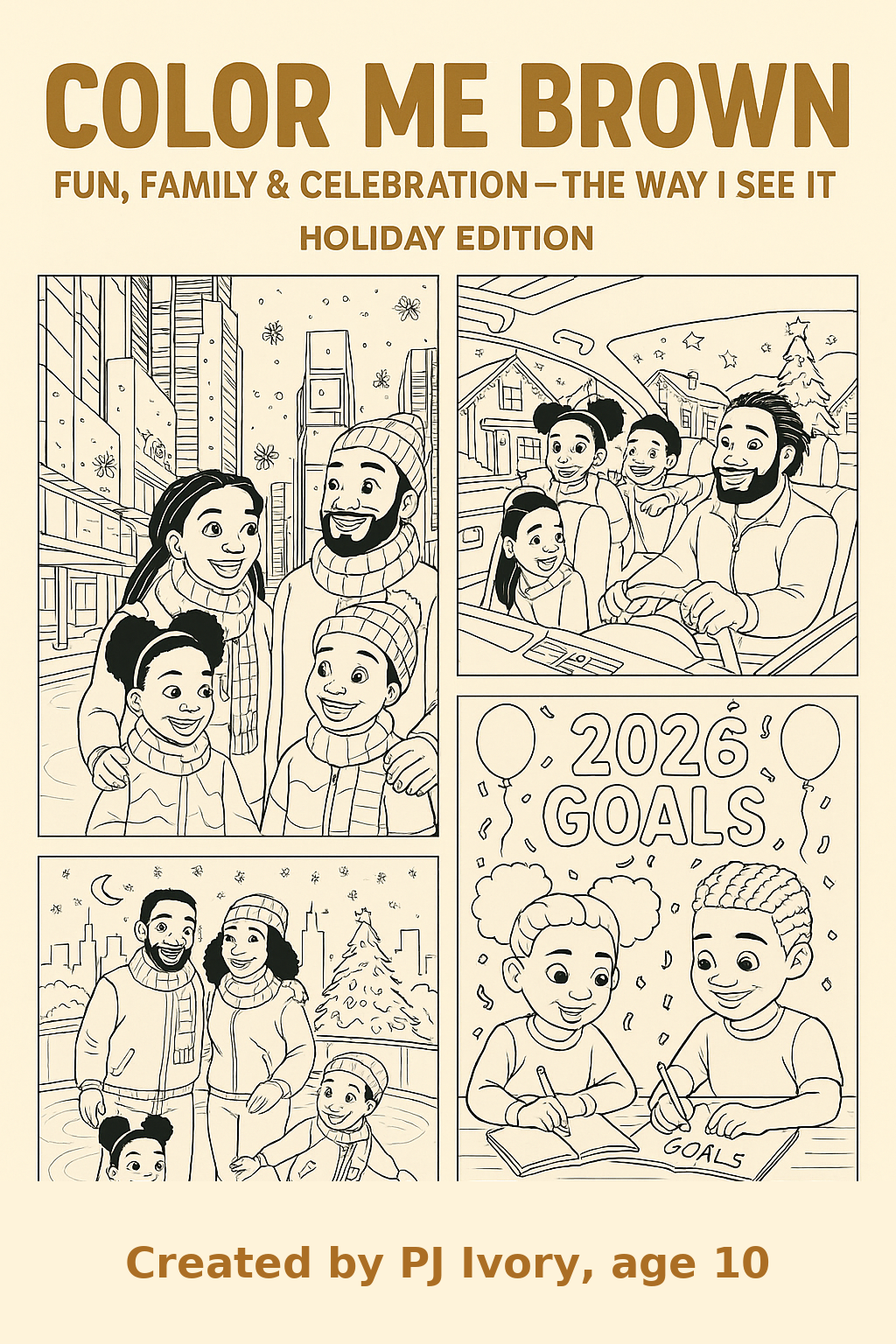 COLOR ME BROWN HOLIDAY EDITION(By PJ Ivory) DIGITAL DOWNLOAD