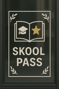 1 year Skool pass 1st CLASS