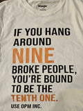 T-shirt (9 broke people)